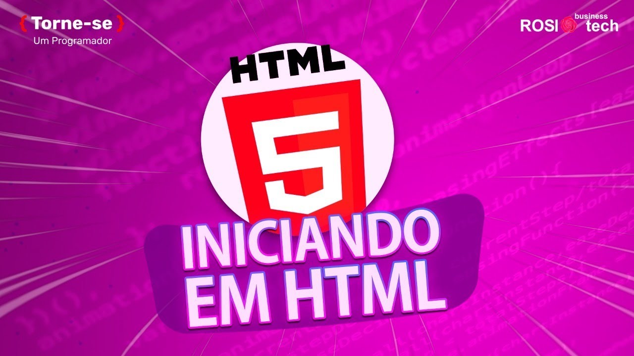 Iniciando em HTML