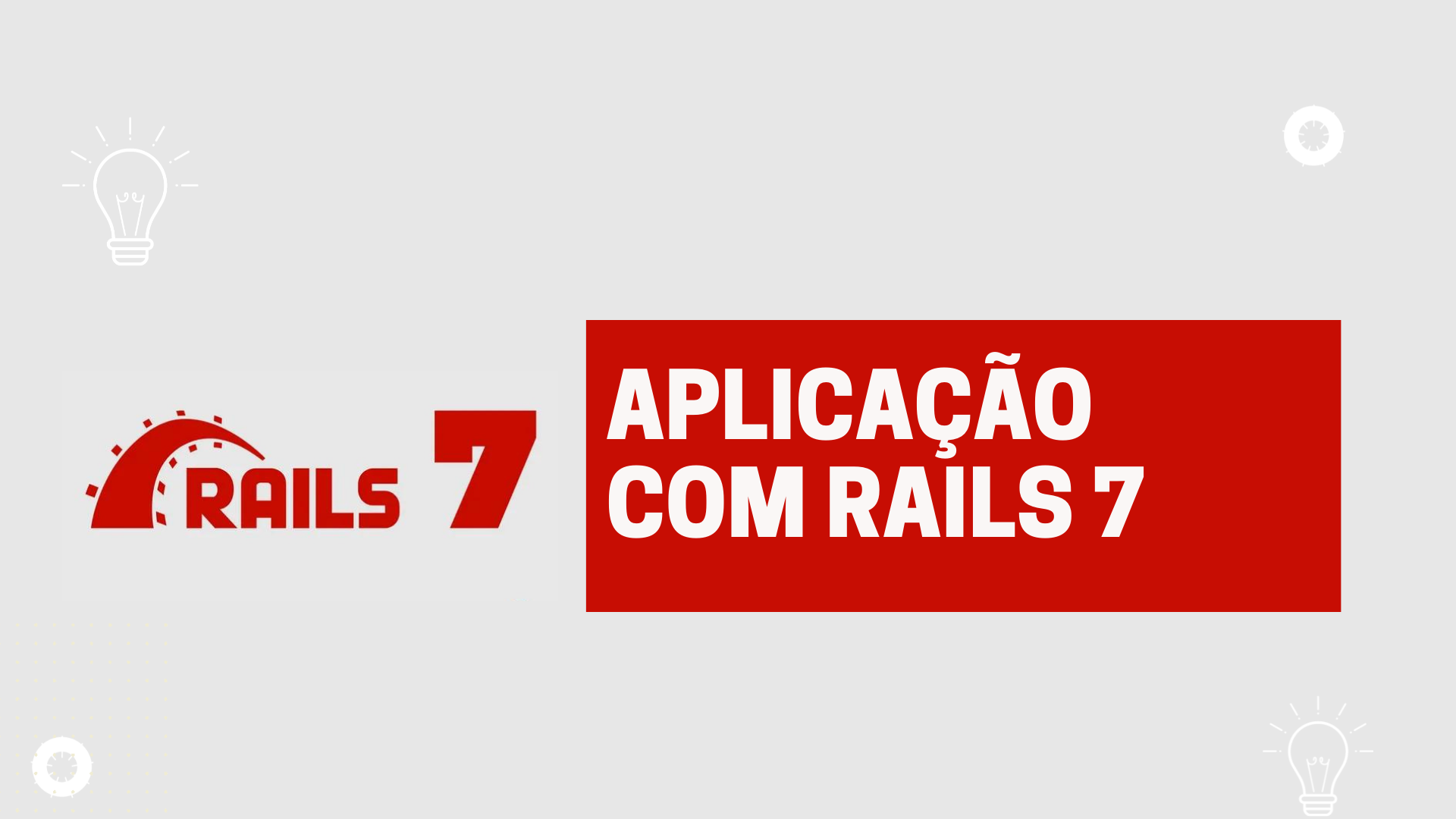 Aplicação com Rails 7